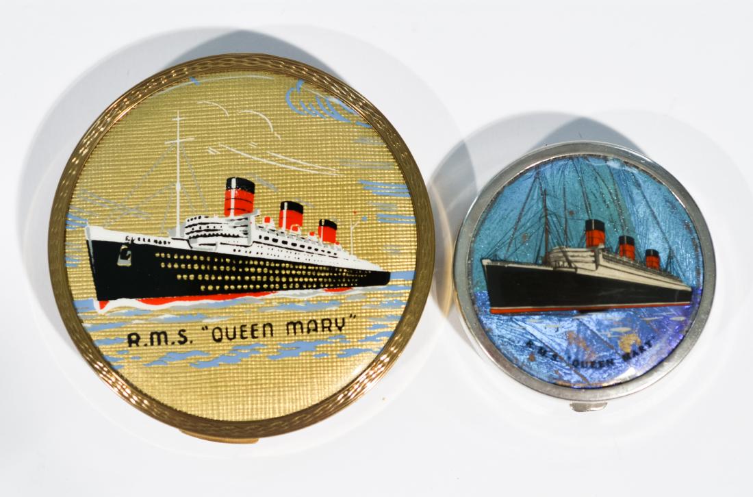 RMS Queen Mary Make Up Compacts (1 of 3)