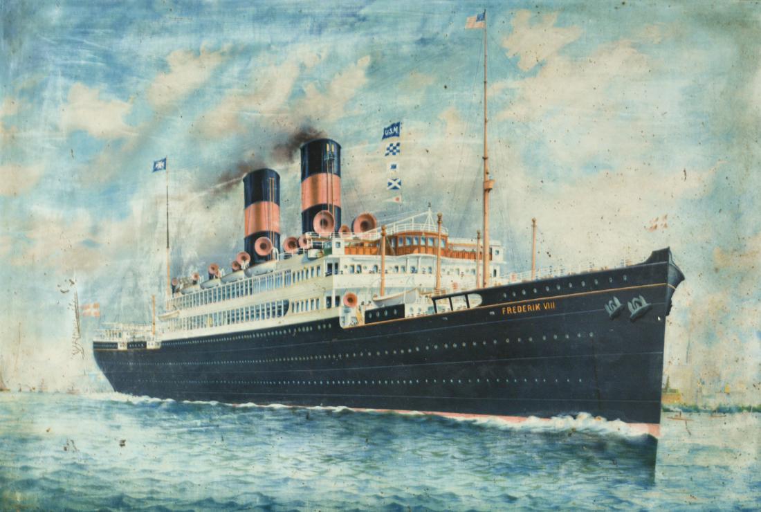 Frederick VIII Print on Tin (1 of 6)