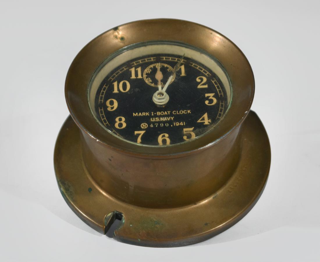 U.S Navy Ship's Clock (1 of 5)