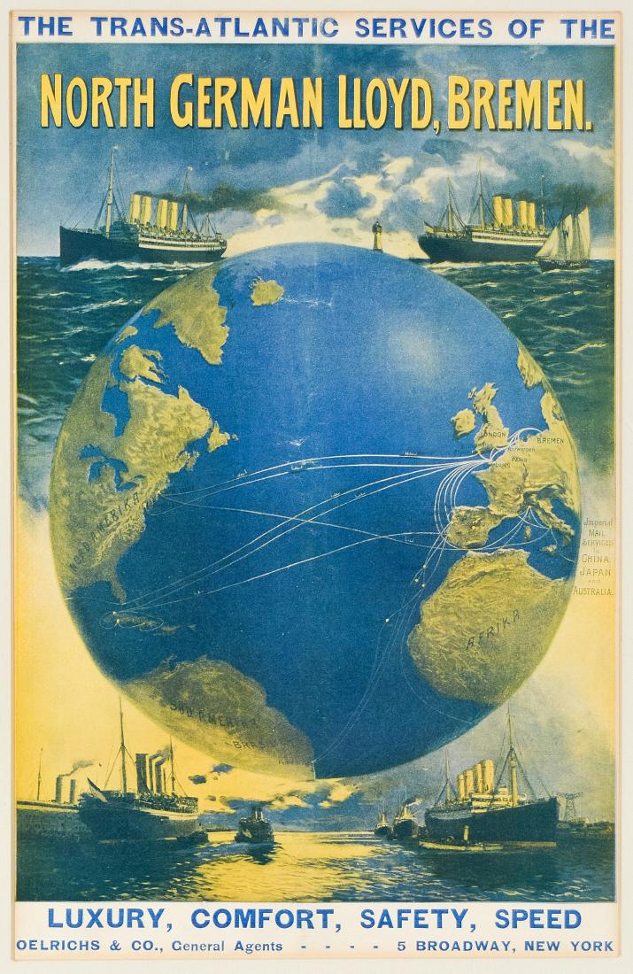North German Lloyd Poster (1 of 6)