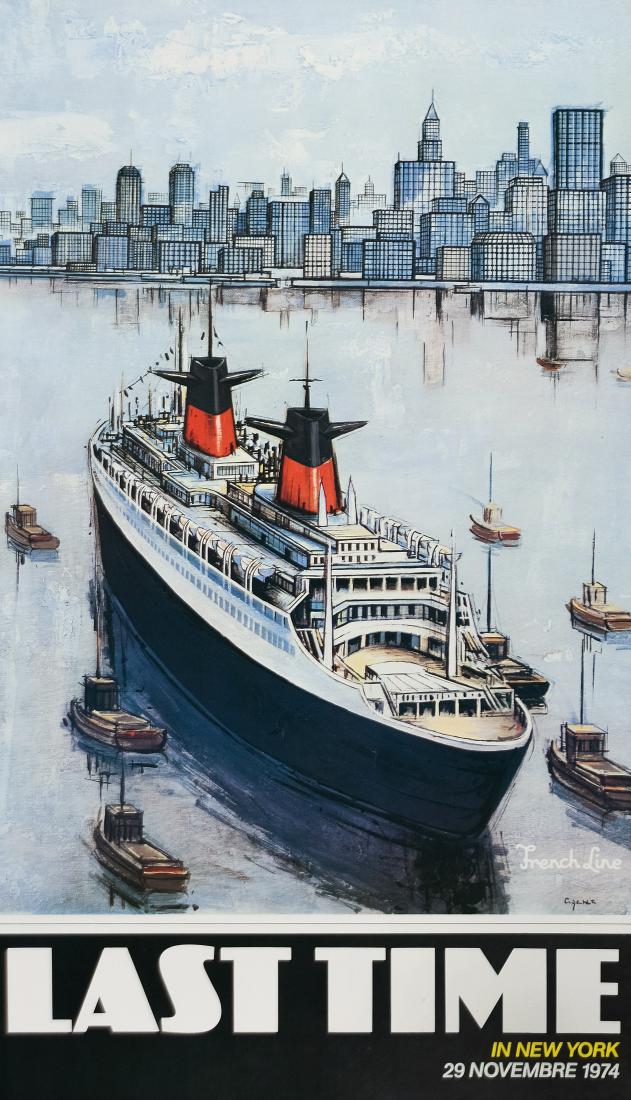 French Line Lithograph Poster (1 of 7)