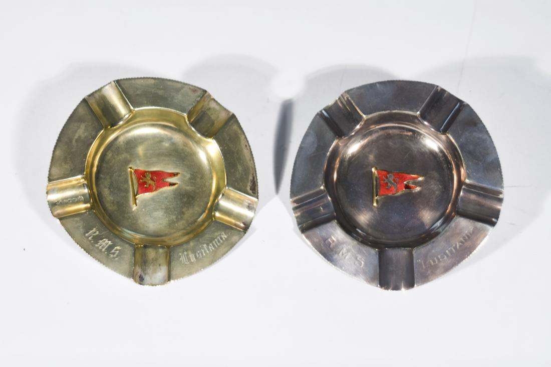 Lusitania Maiden Voyage Ashtrays (1 of 3)