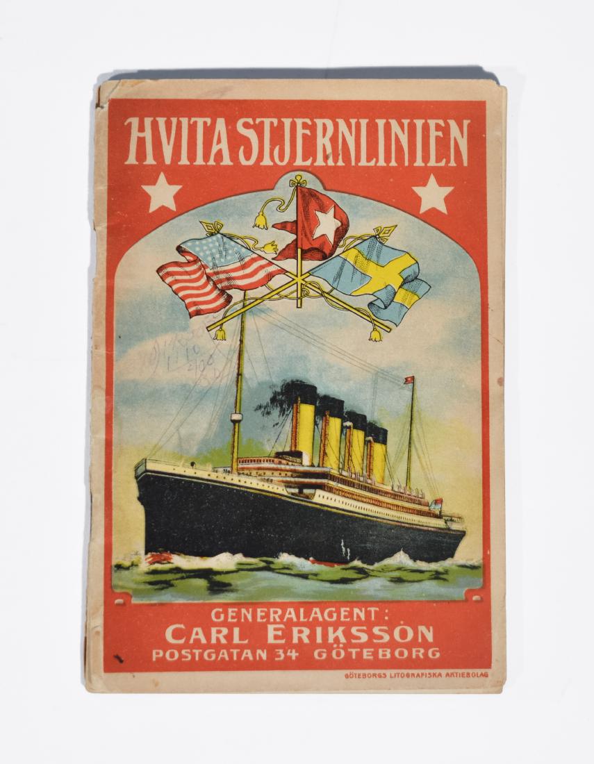 Swedish Travel Booklet with Olympic/Titanic Cover (1 of 2)