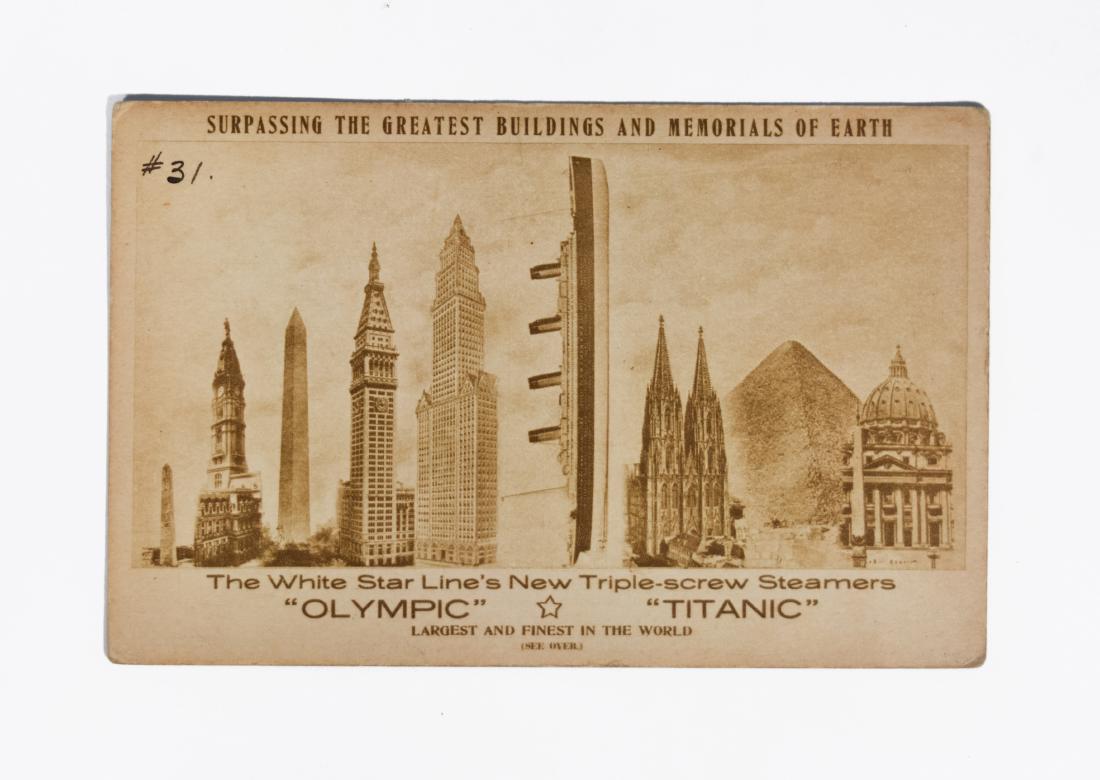 Olympic / Titanic Postcard Circa 1912 (1 of 2)