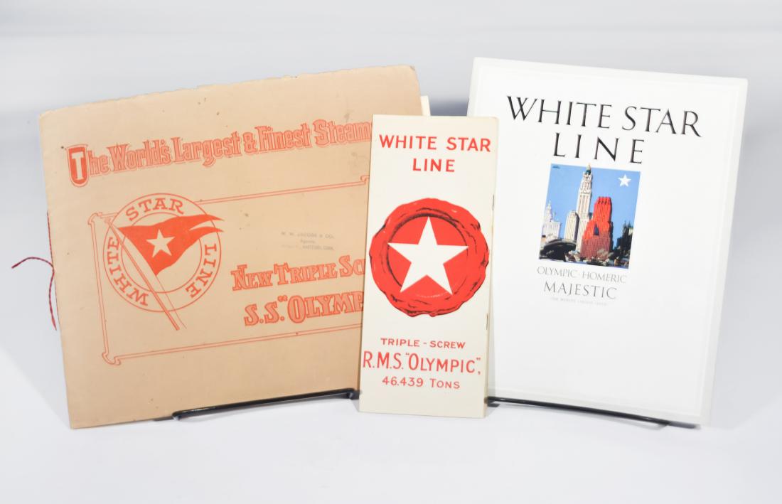 White Star Line, Promotional Material and Passenger (1 of 2)