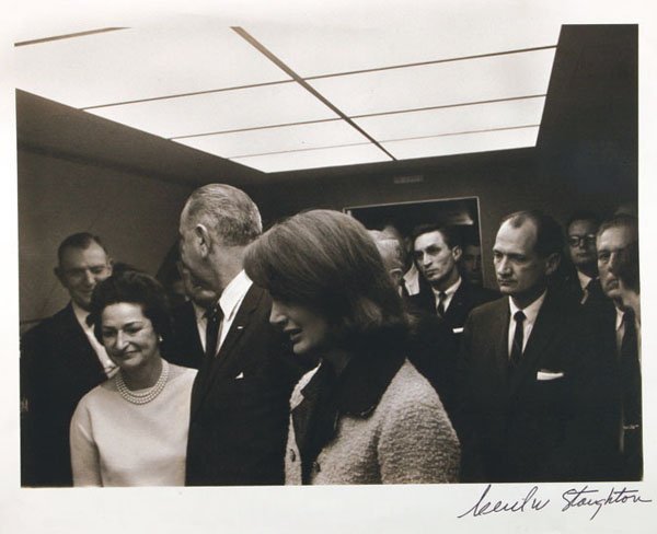 LBJ Taking Oath Of Office