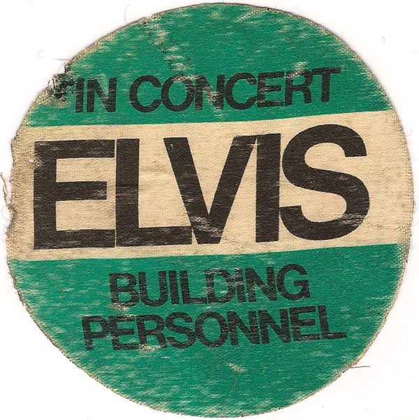 Four Elvis Presley Concert Stickers - 2