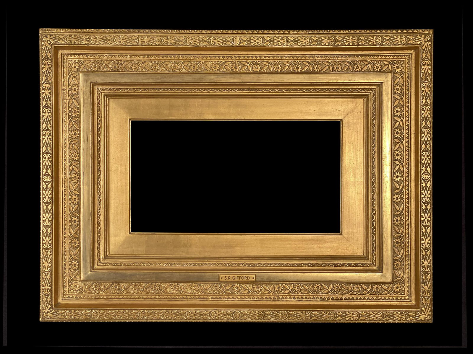Eli Wilner Frame, American c. 1870 Style Frame: Eli Wilner Frame, American c. 1870 Style Frame Applied ornament and gilded Based on an American c. 1870 period frame As opposed to mass-produced frames, original Eli Wilner hand-crafted frames are cr