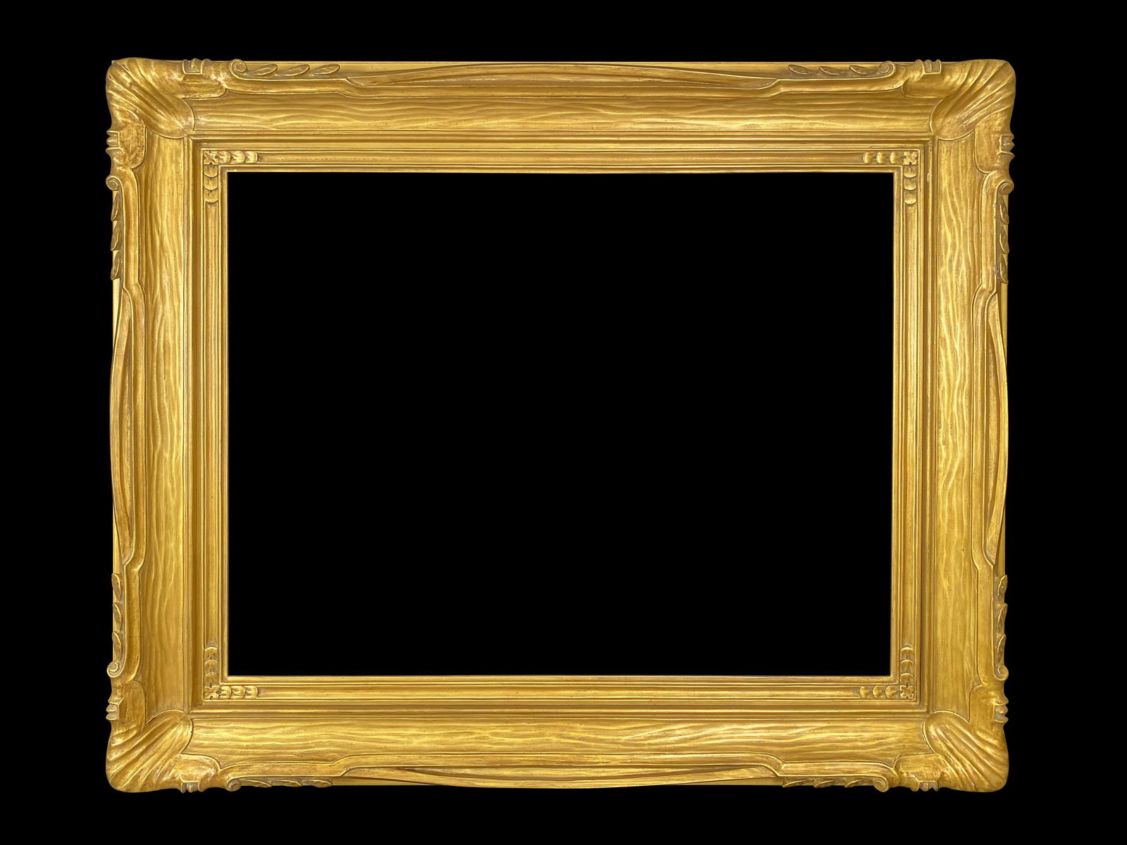 Eli Wilner Frame, American c. 1920 Style Frame: Eli Wilner Frame, American c. 1920 Style Frame Carved and gilded frame Based on an American c. 1920 period frame. As opposed to mass-produced frames, original Eli Wilner hand-crafted frames are create
