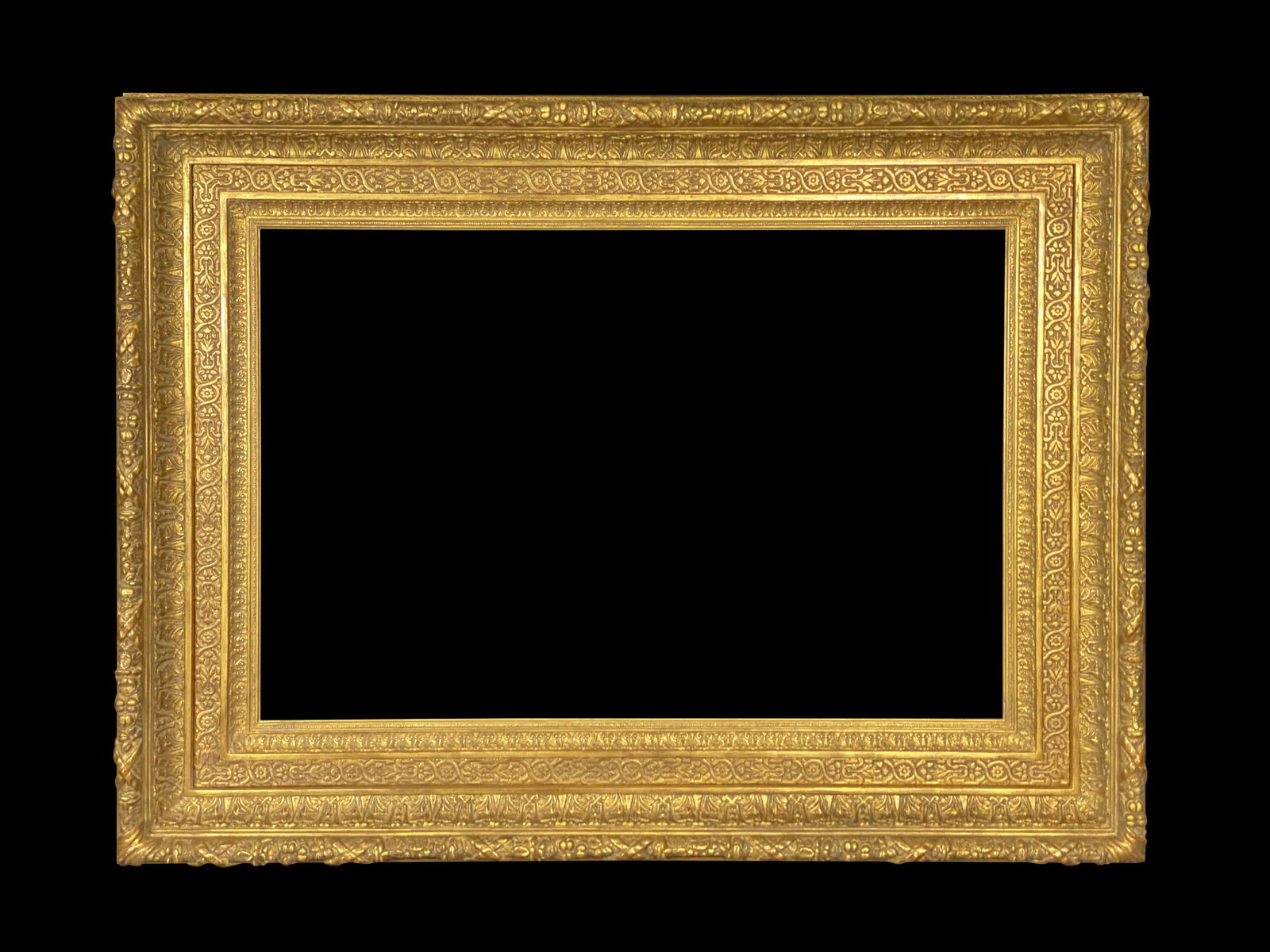 Eli Wilner Frame, American c. 1870 Style Frame: Eli Wilner Frame, American c. 1870 Style Frame Applied ornament and gilded Based on an American c. 1870 period frame. As opposed to mass-produced frames, original Eli Wilner hand-crafted frames are cr