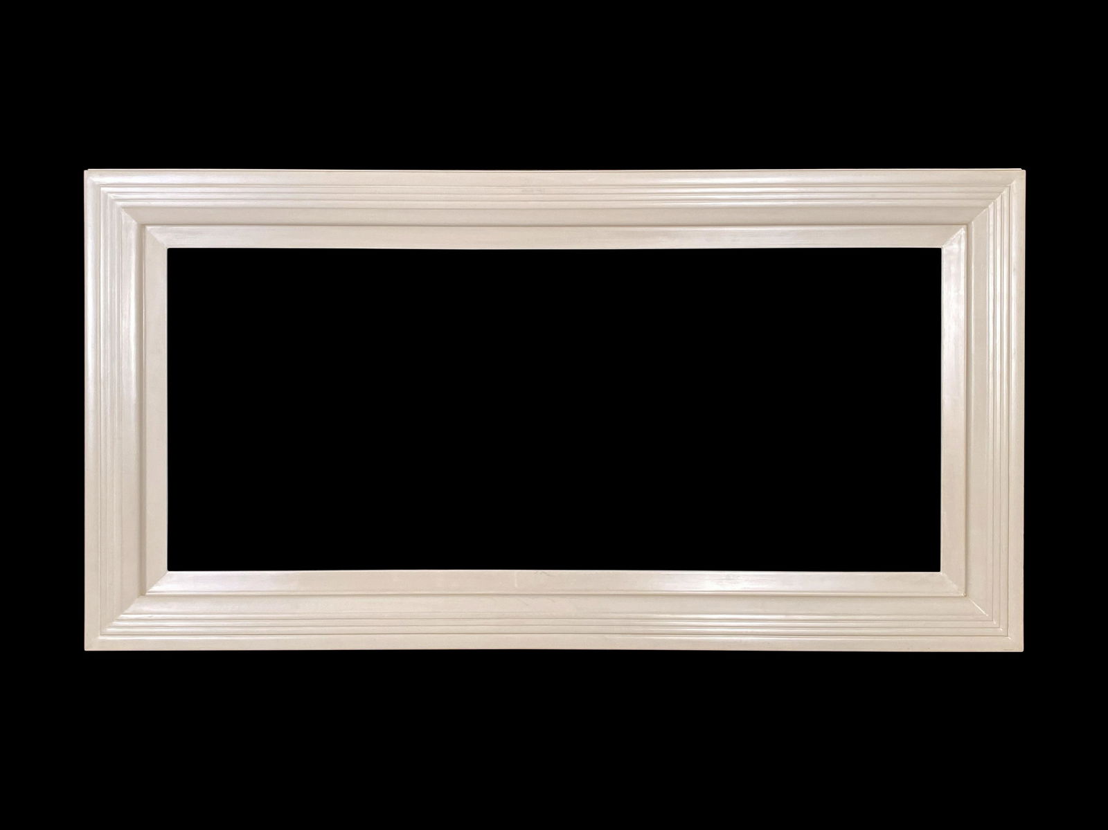 Eli Wilner Frame, American c. 1930 Style Frame: Eli Wilner Frame, American c. 1930 Style Frame Shaped and painted white Based on an American c. 1930 period frame. Similar frames have been used by Wilner for American artists such as Stuart Davis. As