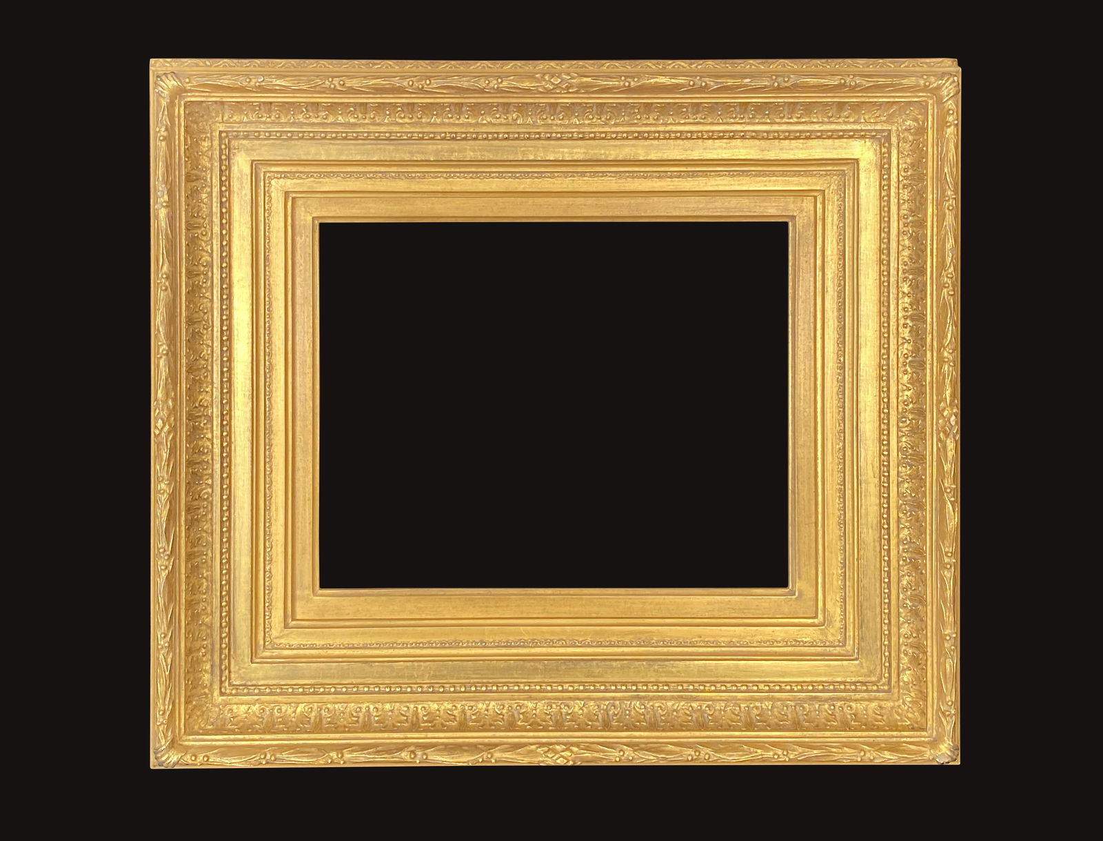 Eli Wilner Frame, American c. 1870 Style Frame: Eli Wilner Frame, American c. 1870 Style Frame Applied ornament and gilded Based on an American c. 1870 period frame. Similar frames have been used by Wilner on paintings by Martin Johnson Heade. As o
