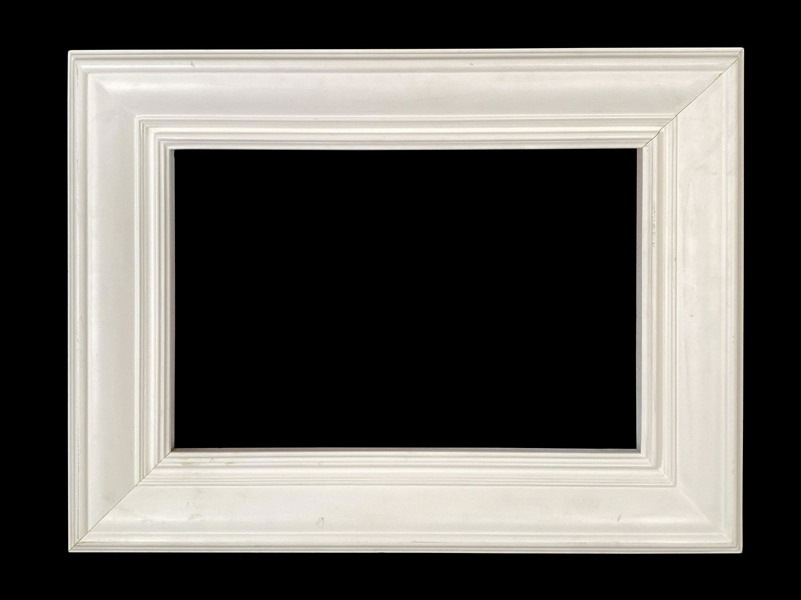Eli Wilner Frame, American 20th Century Style: Eli Wilner Frame, American 20th Century Style Frame Shaped and painted frame Based on an American 20th century period frame. Wilner has created frames in a similar style for works by Wassily Kandinsky