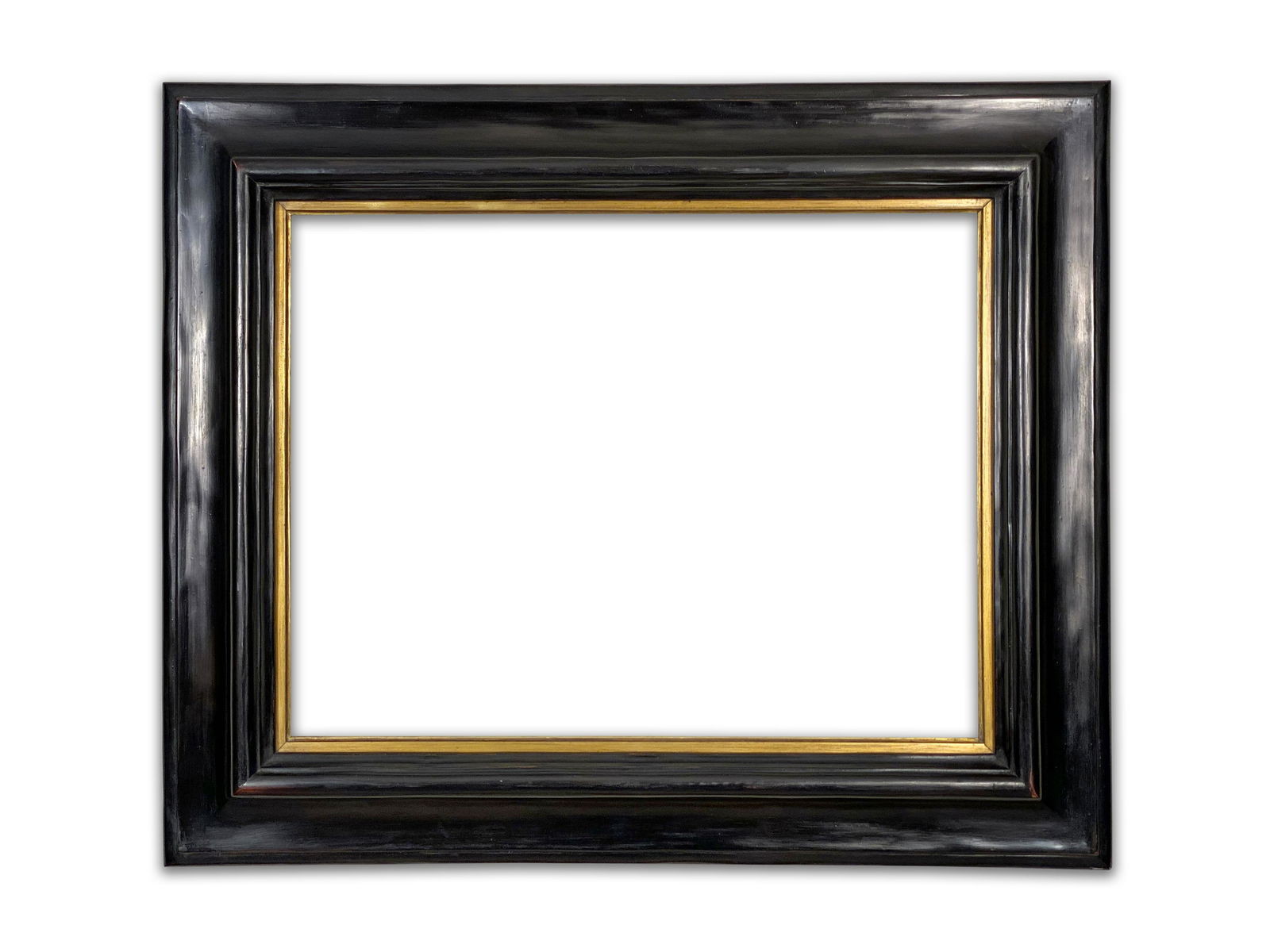 Eli Wilner Frame, Spanish 18th c. Style Ex. Bellows: Eli Wilner Frame, 18th Century Spanish Style Frame, Ex. George Wesley Bellows Shaped, painted, and gilded frame Based on an 18th century Spanish period frame. As opposed to mass-produced frames, origi