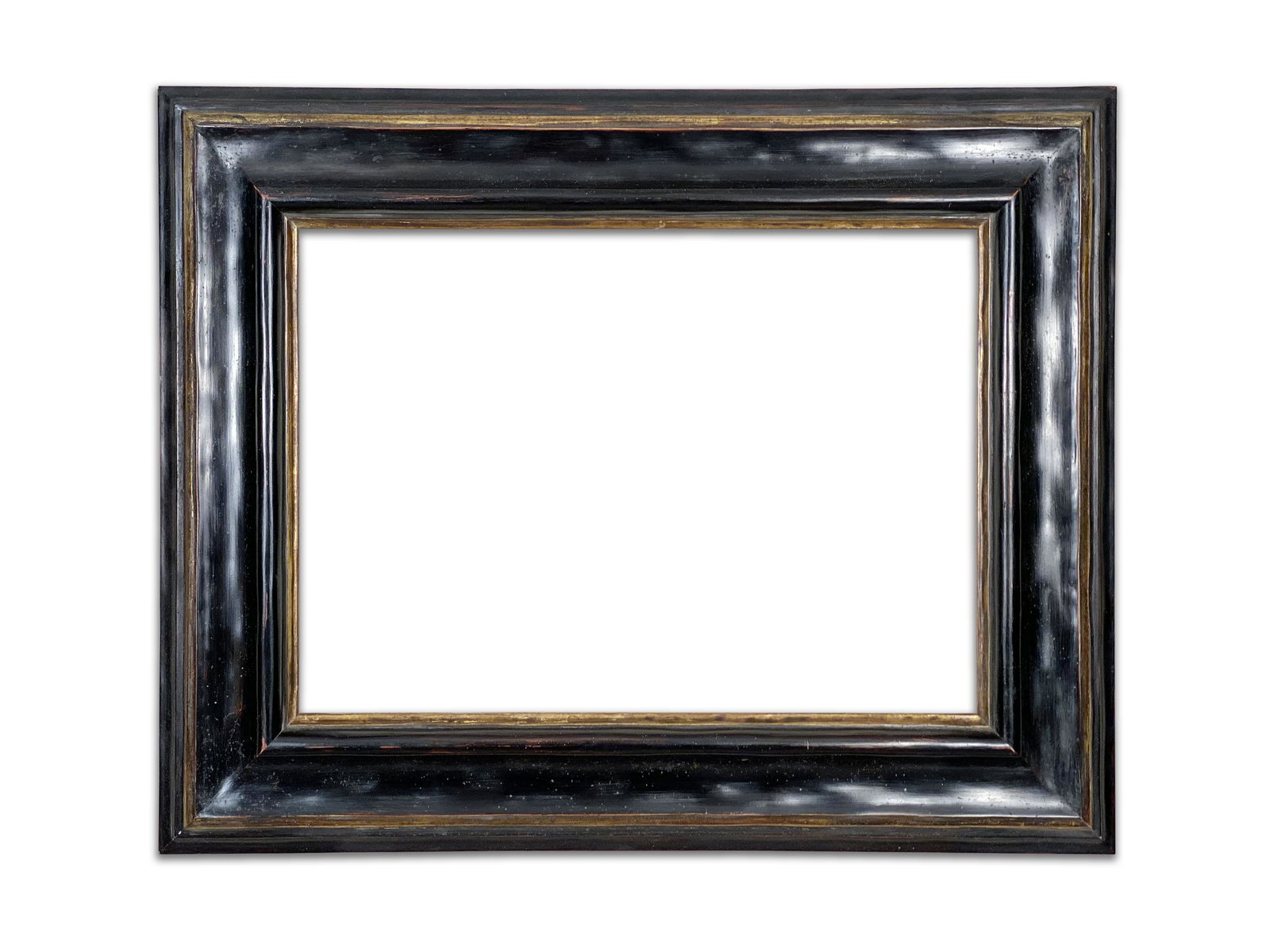 Eli Wilner Frame, 18th c. Spanish Style Ex. Picasso: Eli Wilner Frame, 18th Century Spanish Style Frame Ex. Picasso "Guitare, Verre Bouteille de Vieux Marc, 1912" Carved, painted, and gilded frame Based on a Spanish 18th century period frame. As opposed