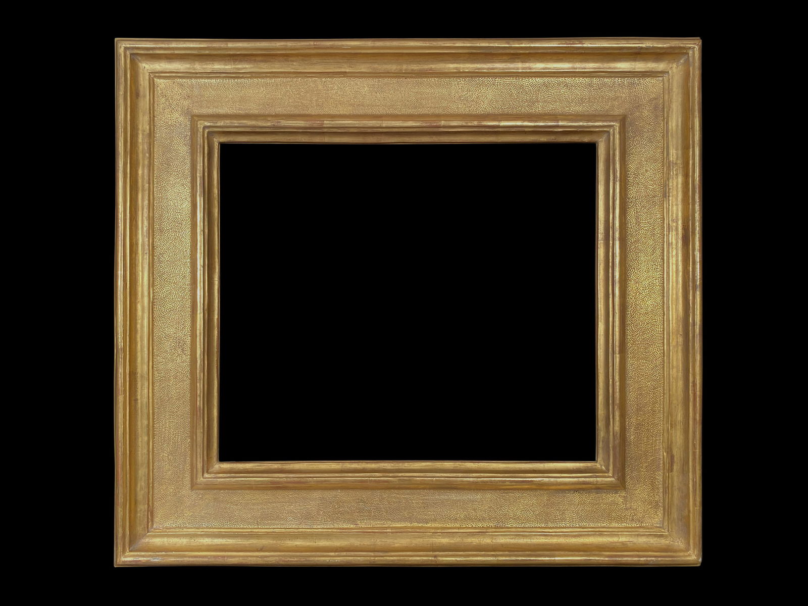 Eli Wilner Frame, European 19th Century Style: Eli Wilner Frame, European 19th Century Style Frame Carved and gilded with punchwork Based on a European 19th-century period frame. As opposed to mass-produced frames, original Eli Wilner hand-crafte