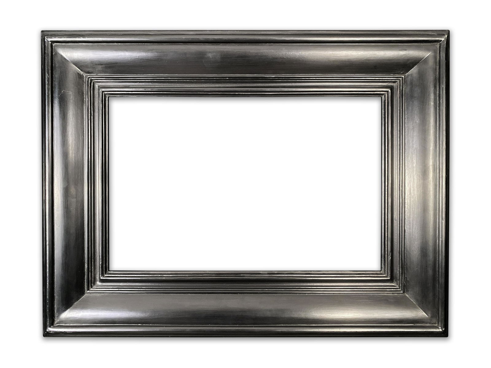 Eli Wilner Frame, Euro 20th c. Style Ex. Picasso: Eli Wilner Frame, European 20th Century Style Frame Ex. Picasso "Nature Morte" Shaped and painted frame Based on a European 20th century period frame. As opposed to mass-produced frames, original Eli