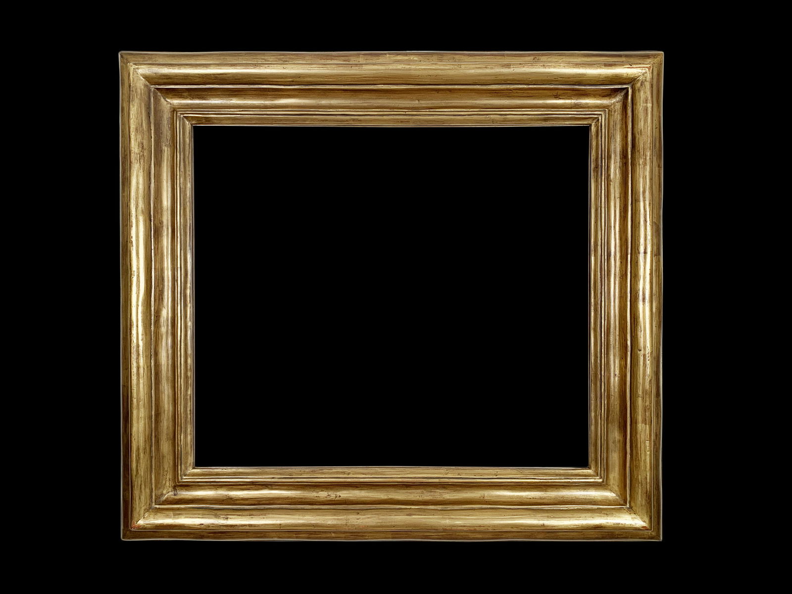 Eli Wilner Frame, French 19th Century Style: Eli Wilner Frame, French 19th Century Style Frame Shaped and gilded frame Based on a French 19th century style period frame. Similar frames have been used by Wilner for Impressionist/Modern paintings