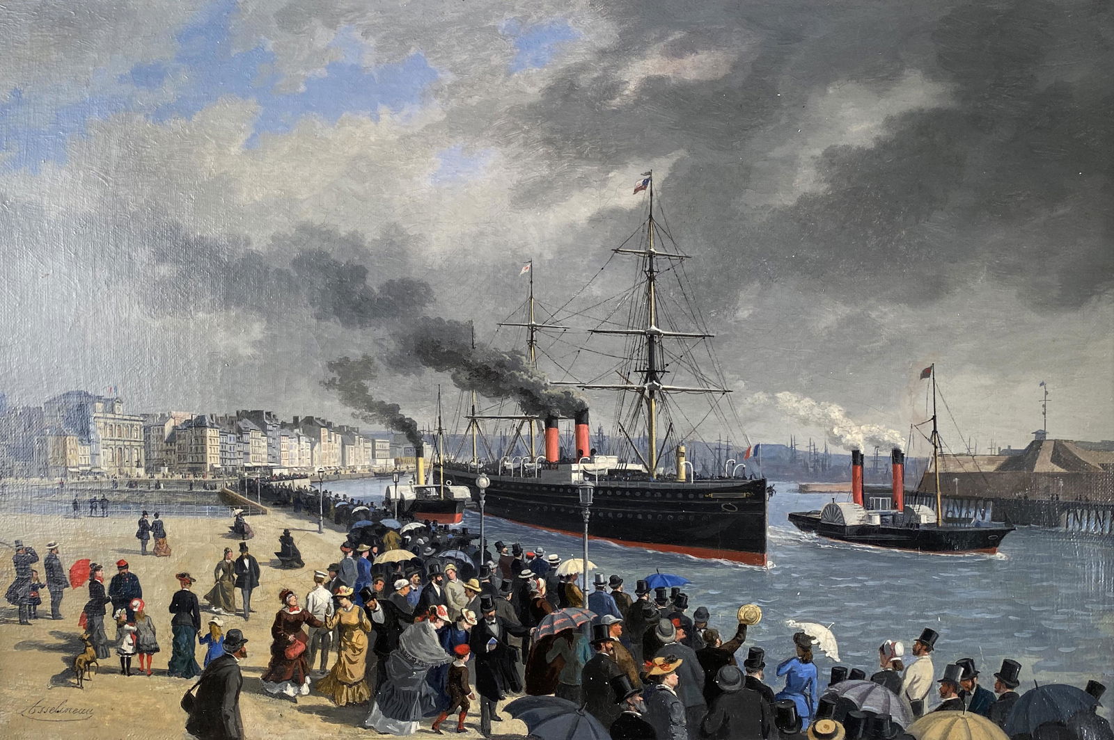 Leon Auguste Asselineau, En Attendant le Battle (1 of 4)