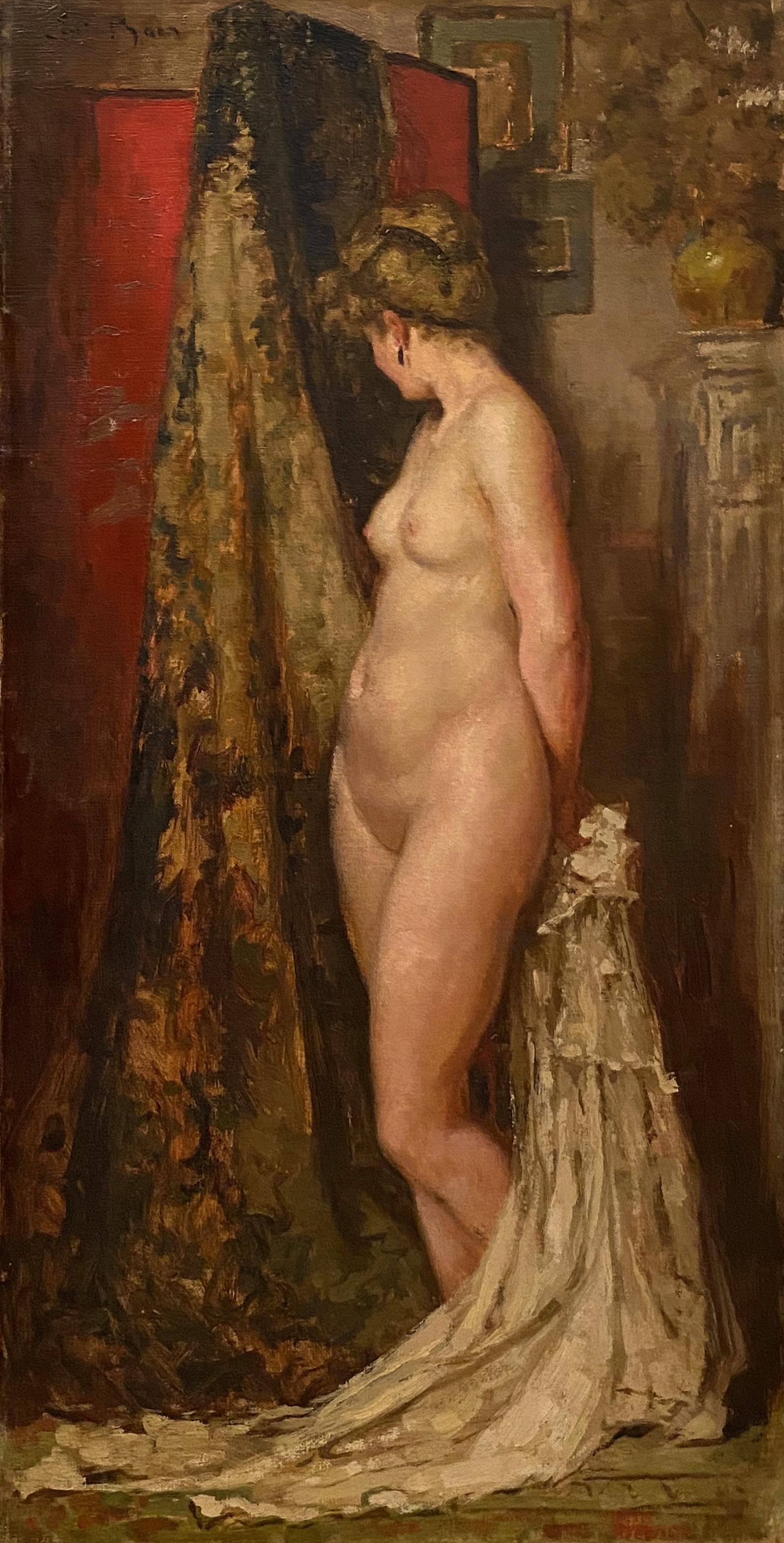 Emile Baes, The Artist's Model (1 of 5)
