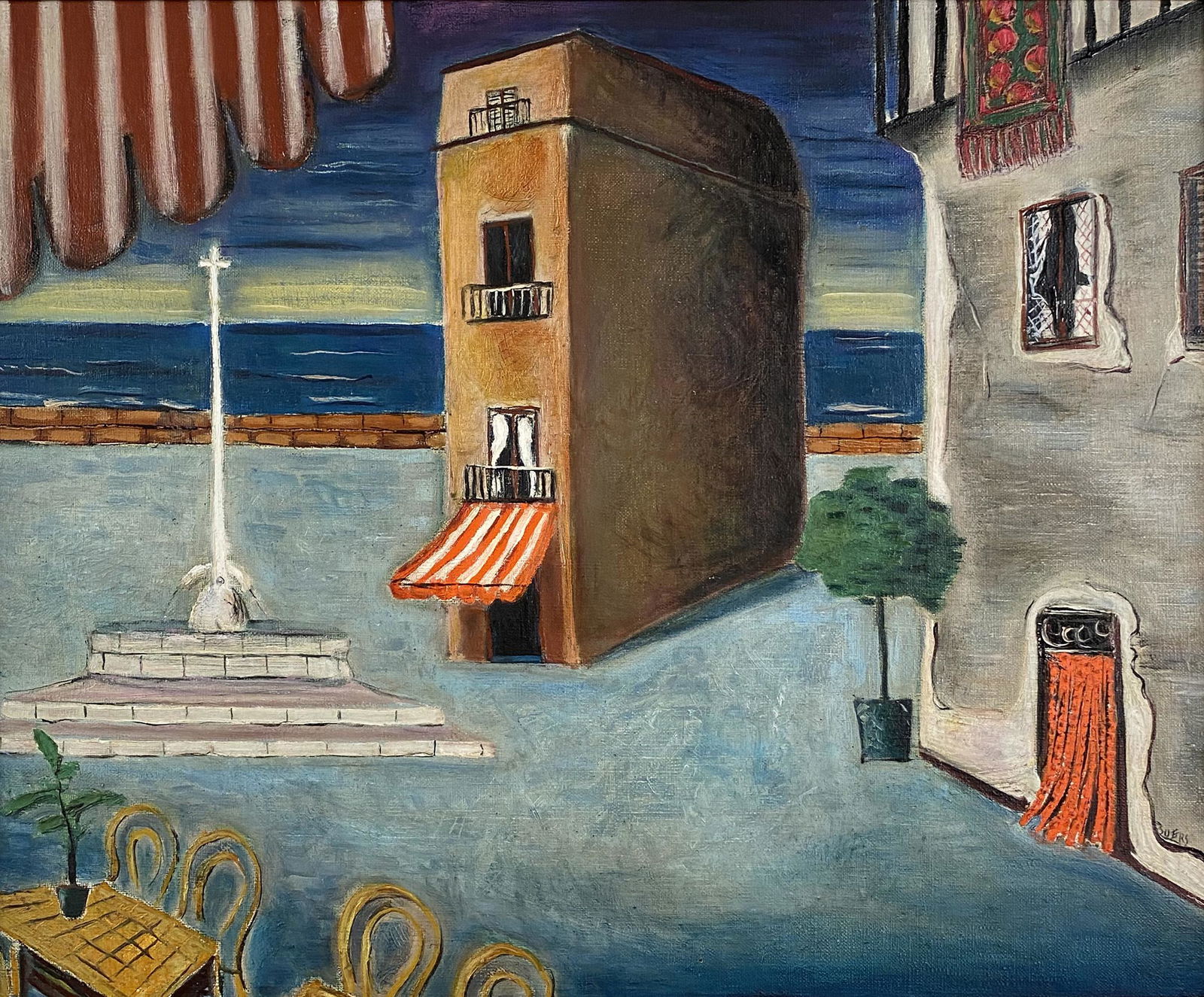 Frans Henri Boers, Paris, 1940: Frans Henri Boers (Dutch, 1904 - 1988) Paris, 1940 Oil on canvas. Signed lower right Boers. 17.5" x 21"; framed 23.5" x 27" Provenance:Sotheby's Amsterdam December 6, 2000 Lot 81