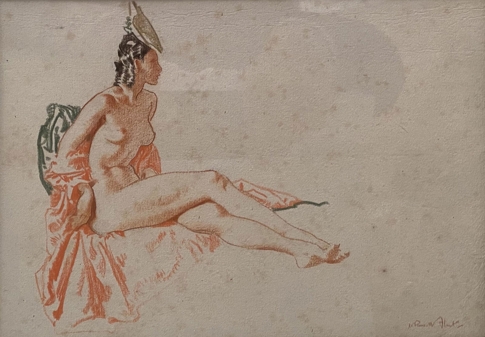 Sir W. Russell Flint, Experiment in Flippancy, No. 2 (1 of 6)