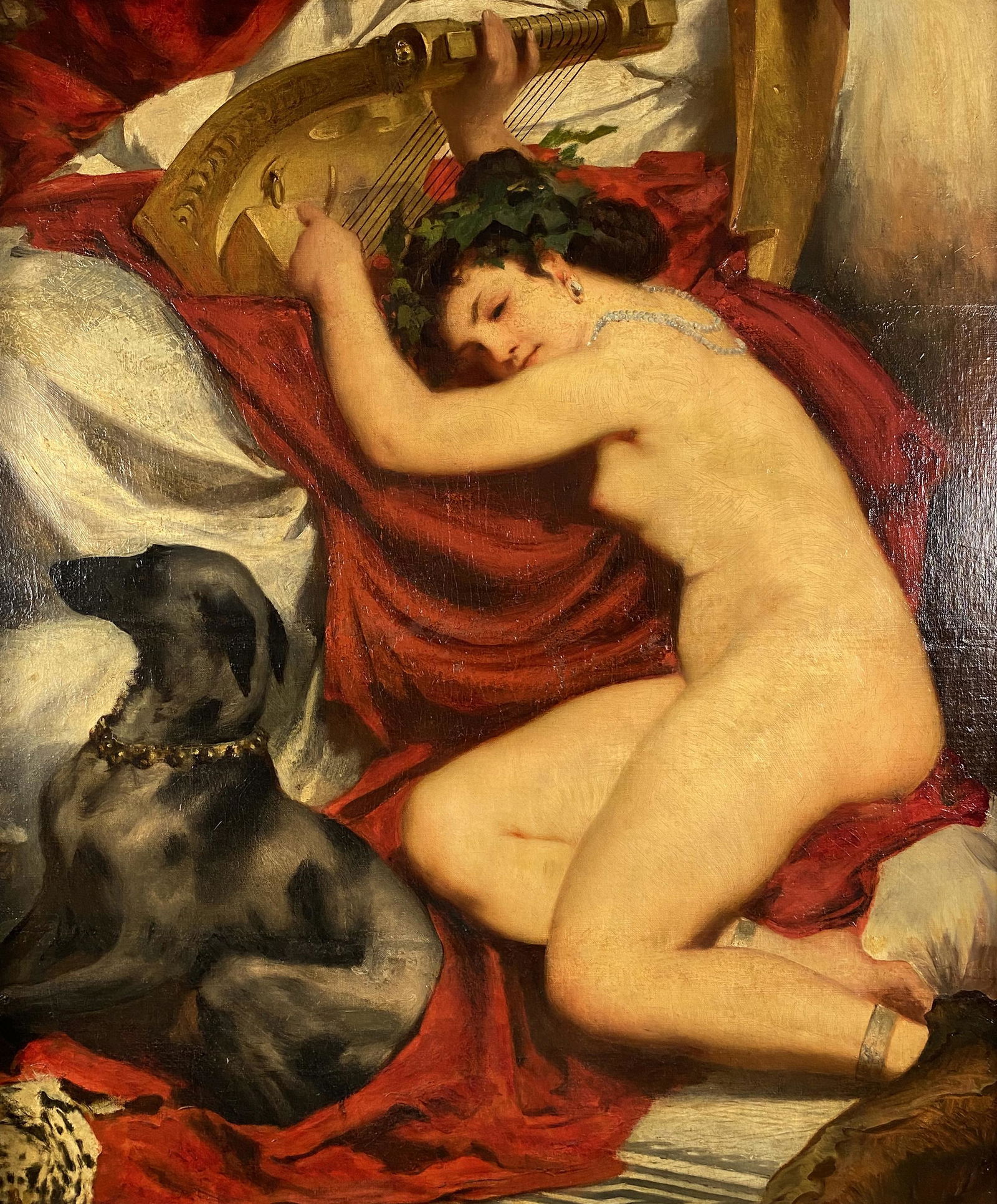 Ferdinand Keller, Actaa: A Fragment from Nero Watching (1 of 5)