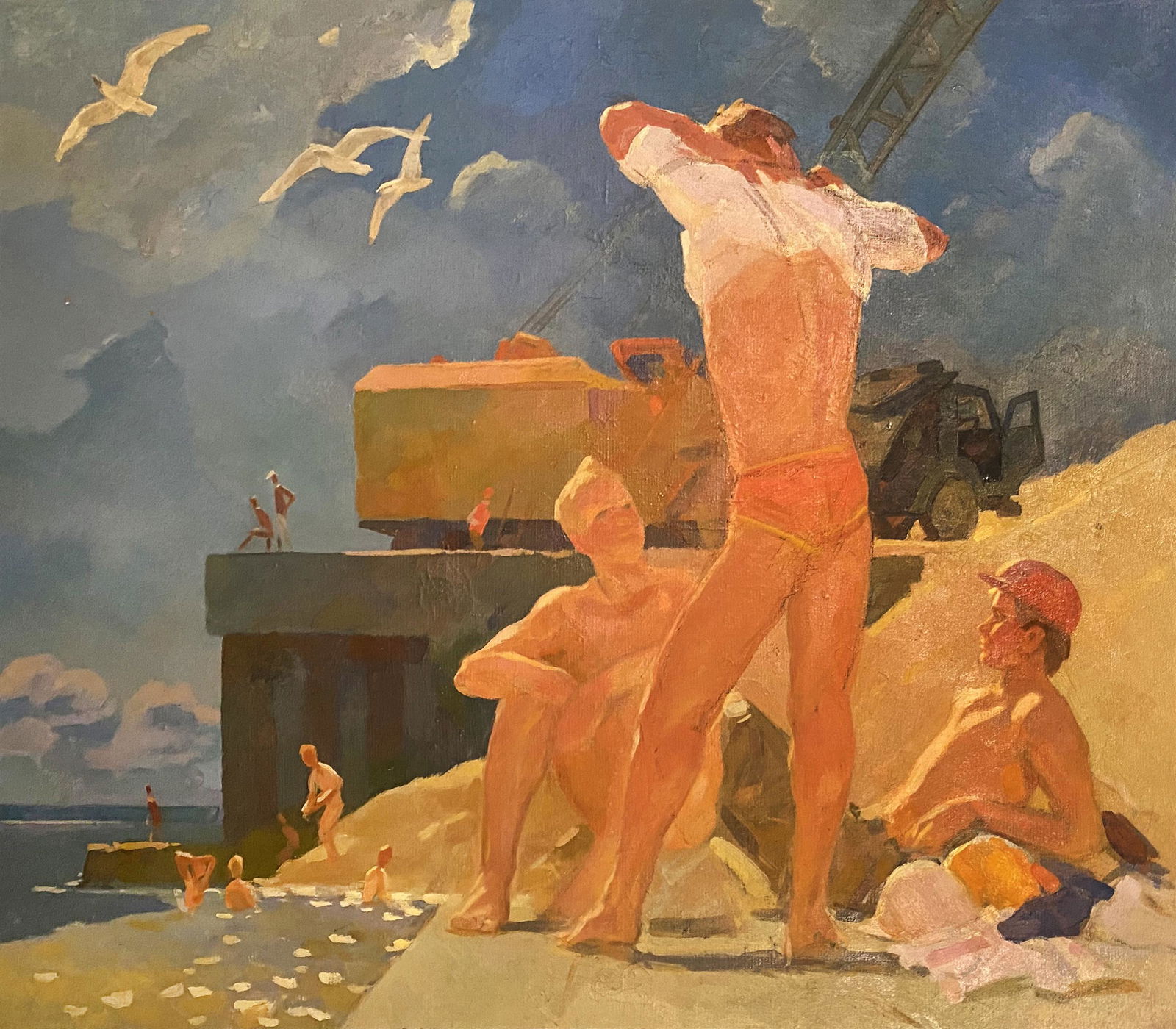 Boris Khomenko, Lunch Break, 1985 (1 of 6)