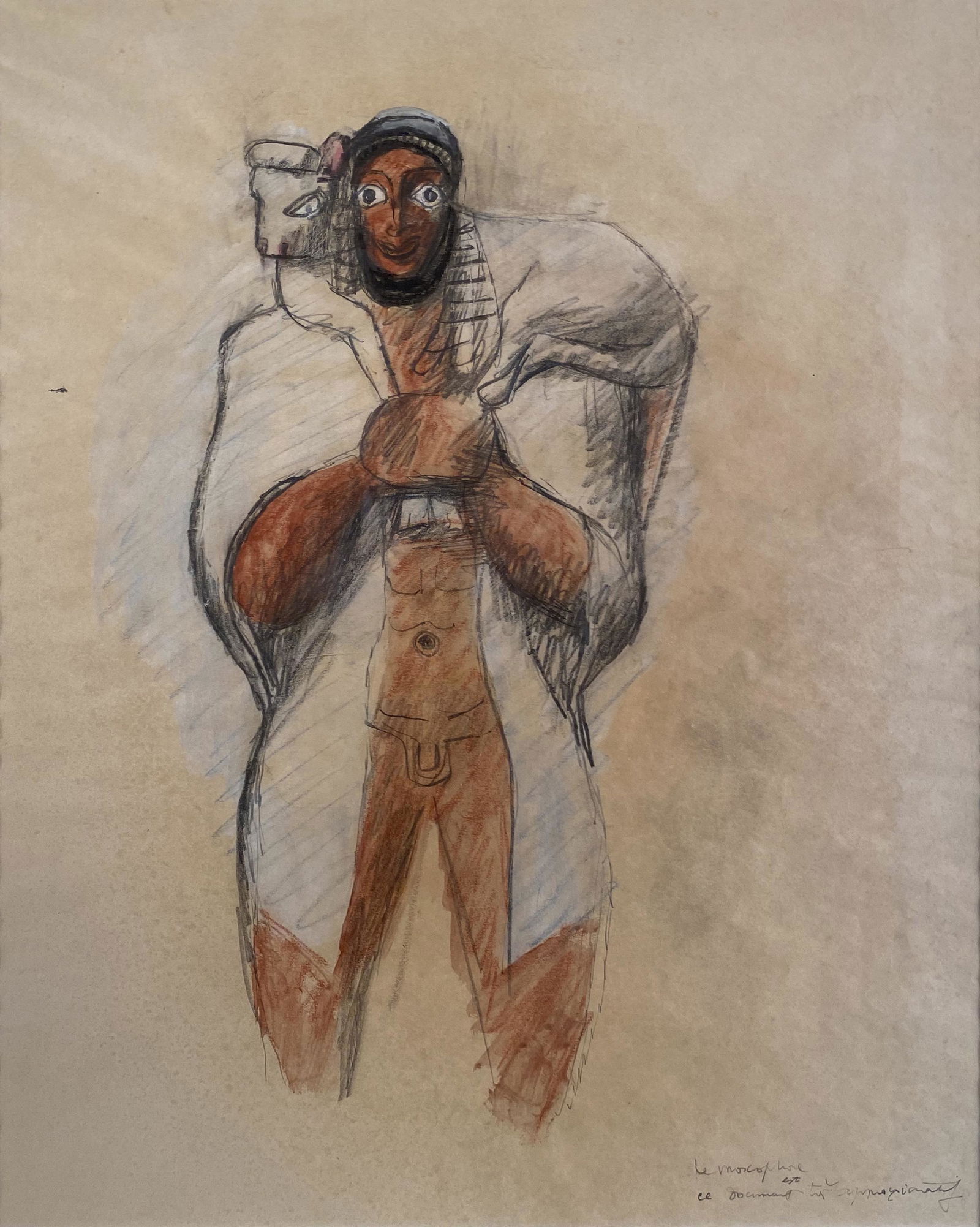 Le Corbusier, Illustration of Moscophore (1 of 5)