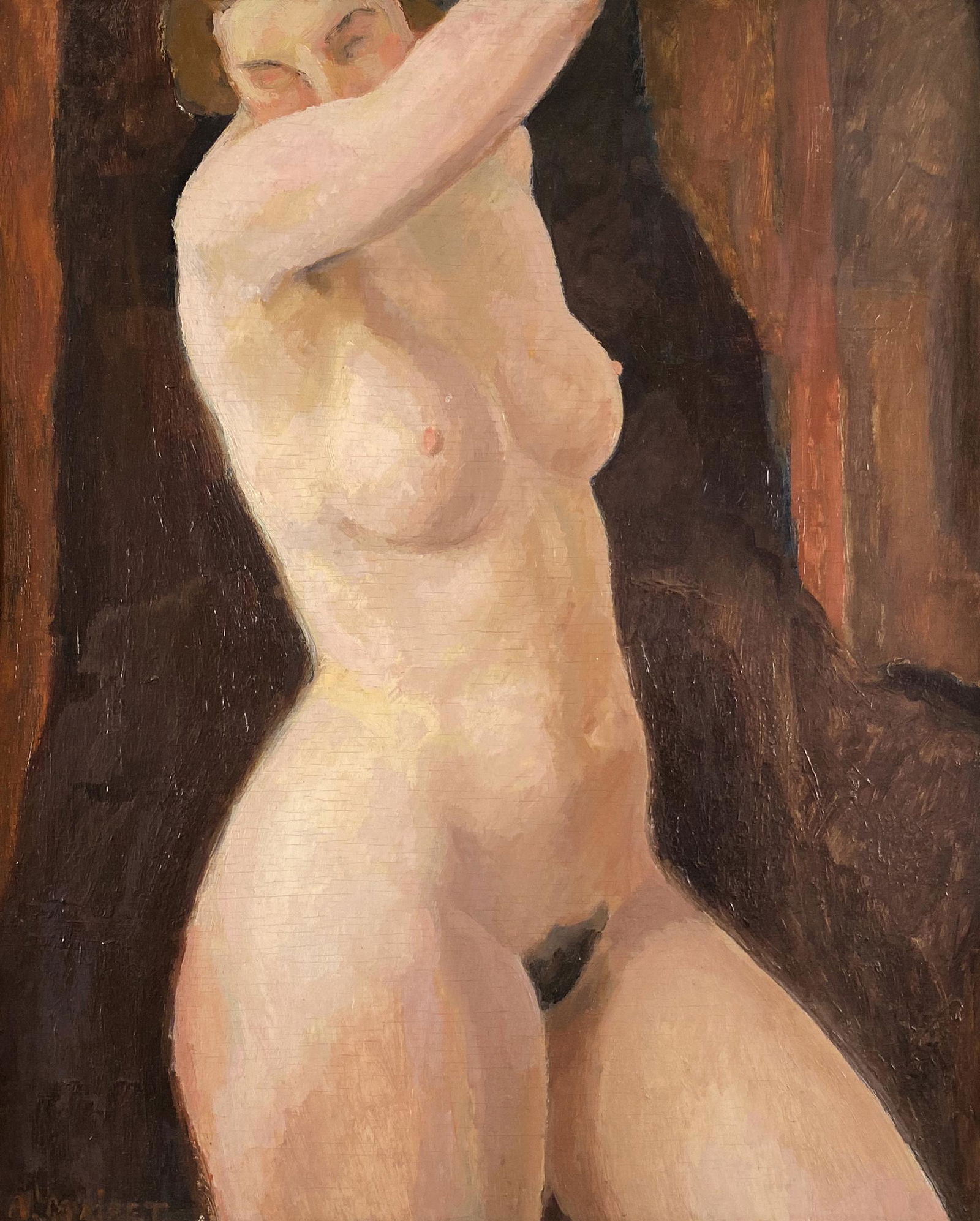 Alexandre Mairet, Nu au bras droit cachant le visage (1 of 5)