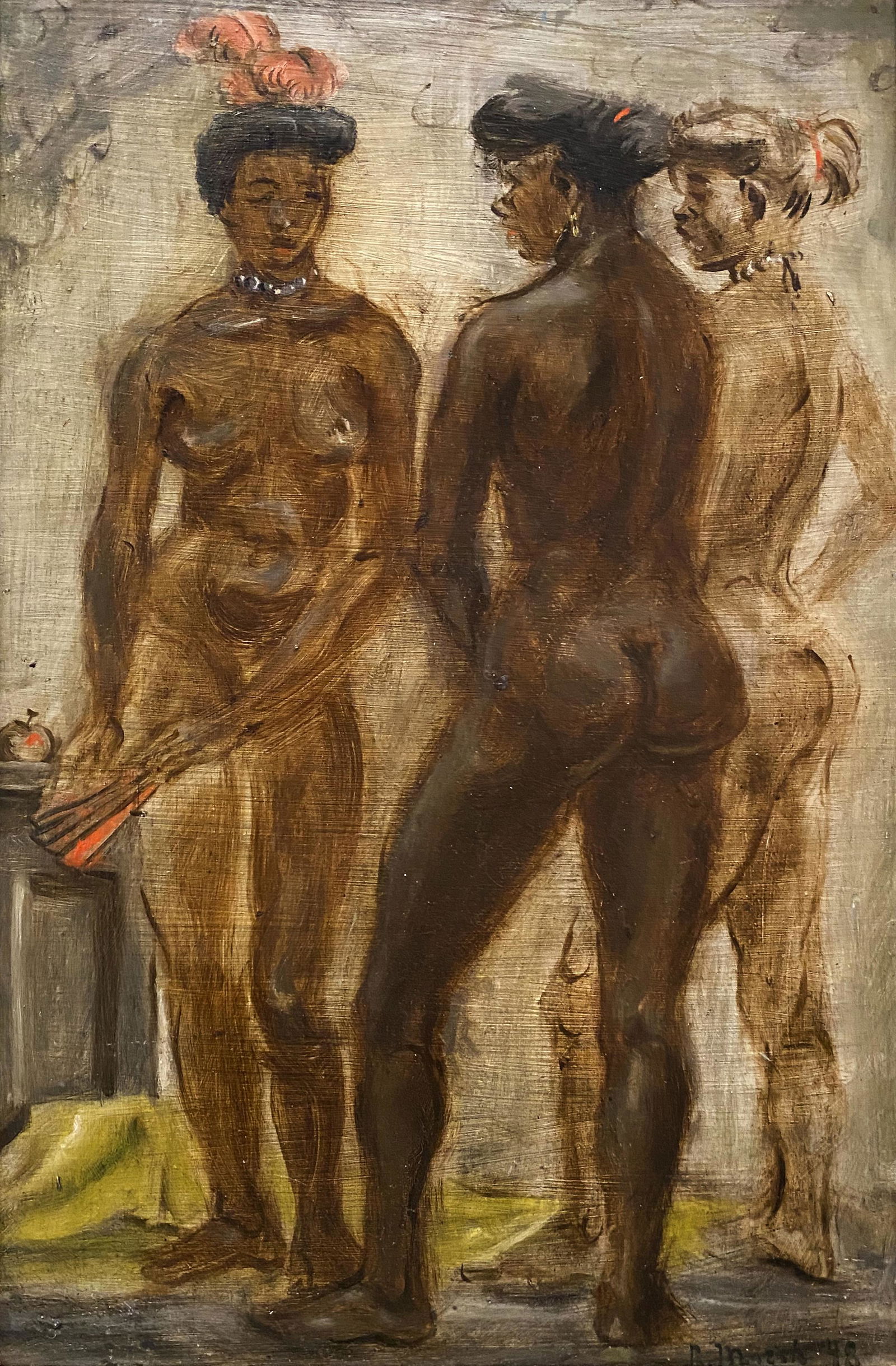 Reginald Marsh, Three Nudes (1 of 6)