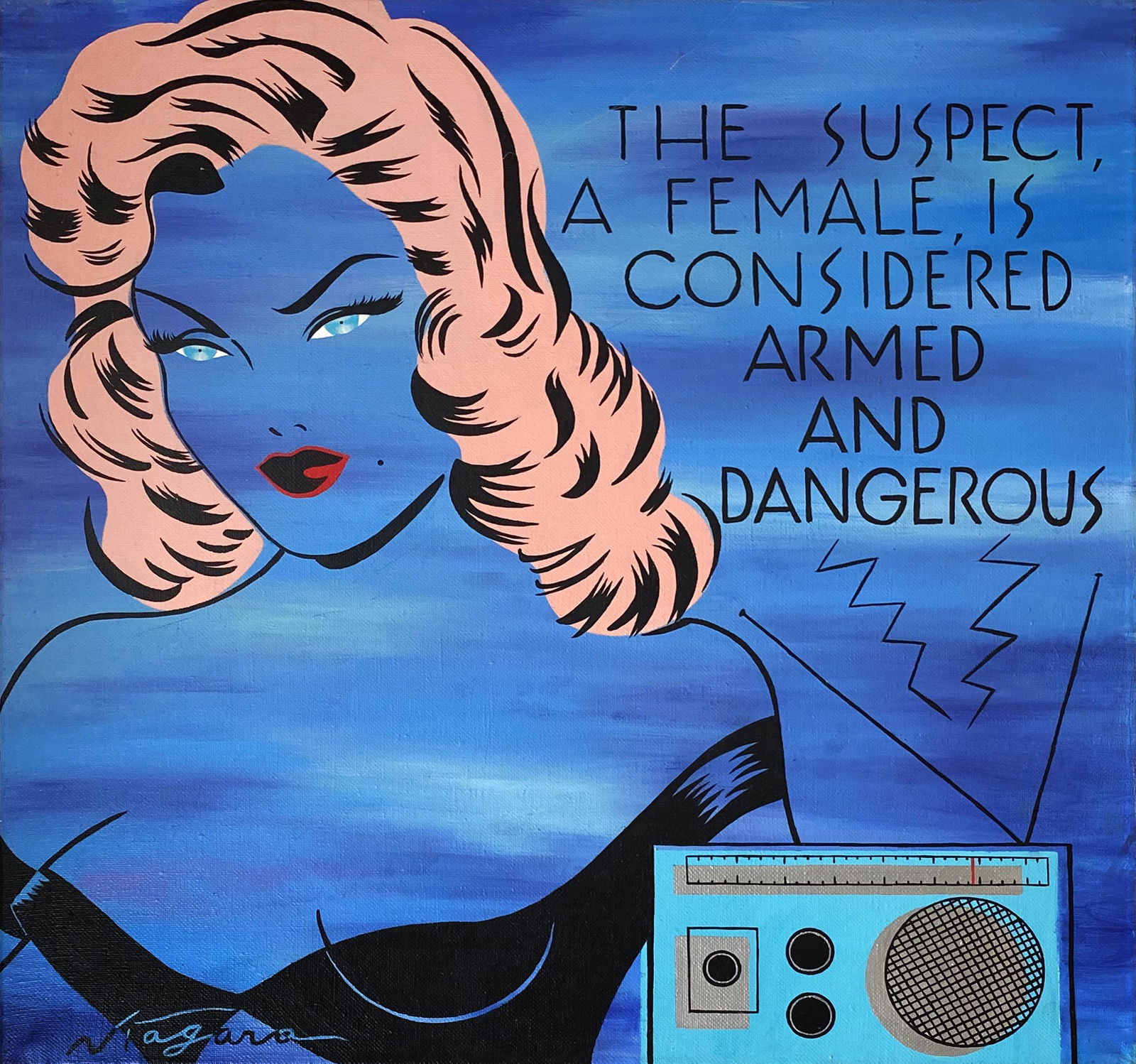 Niagara, Untitled (The suspect, a female...) (1 of 4)