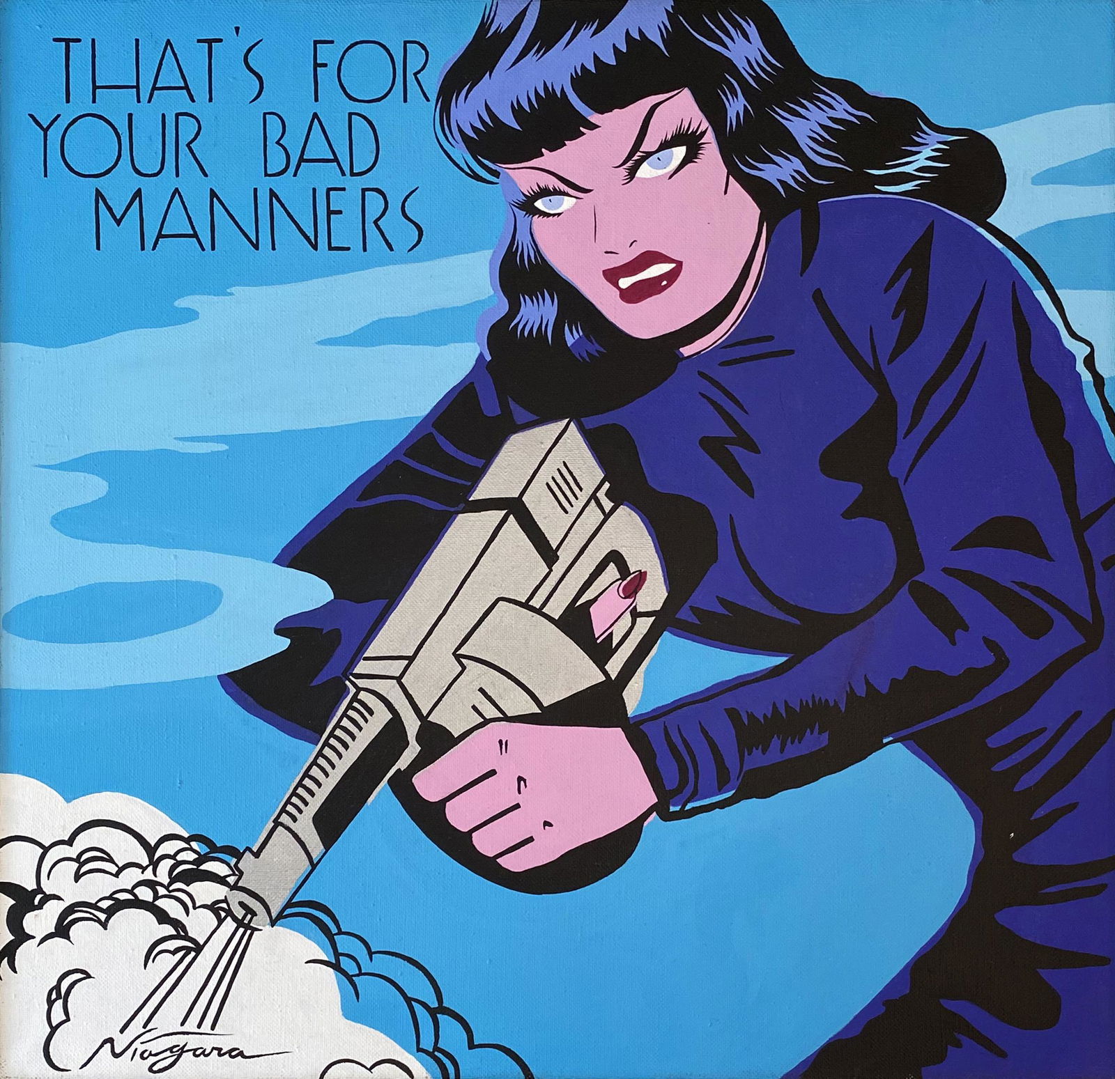 Niagara, Untitled (That's for Your Bad Manners) (1 of 4)