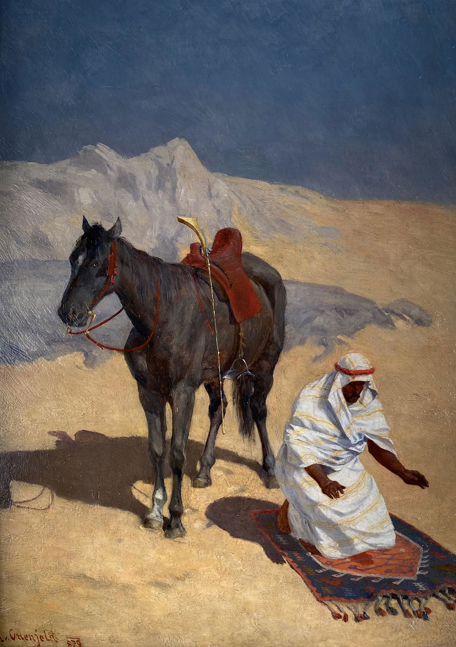 Rudolf Otto Ritter von Ottenfeld, A Prayer in the (1 of 7)