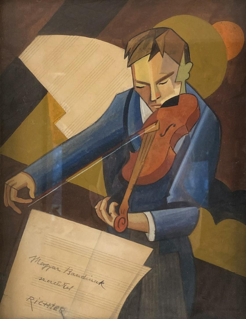 Aurel Richter, The Violinist, 1949 (1 of 5)