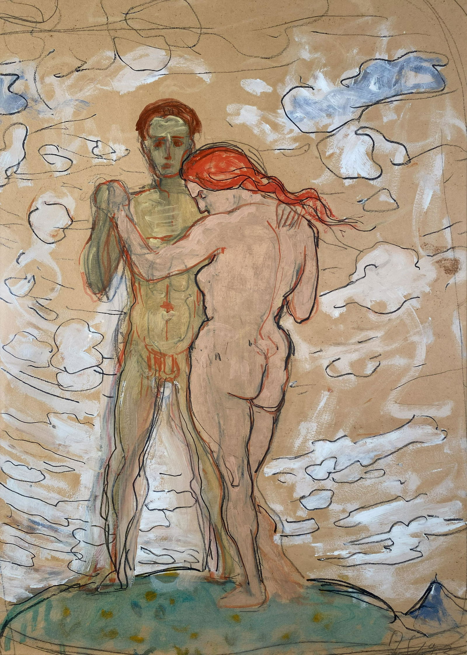 Albert Schmidt, Man and Woman (1 of 6)