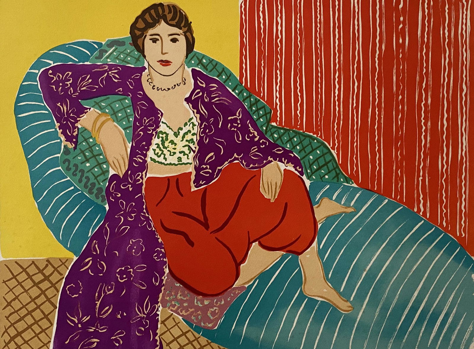 Elmyr de Hory, Woman on Chaise (1 of 6)