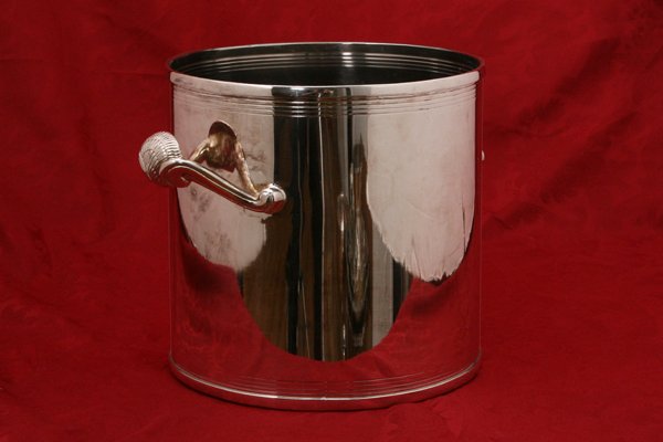 Seashell-Handled Vessel: Seashell-handled vessel. H12"