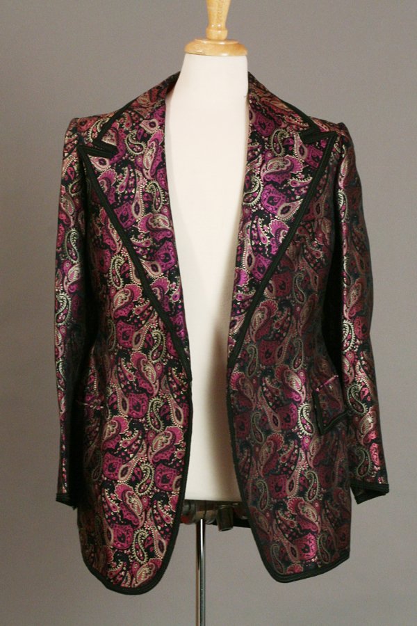 Purple Paisley Jacket by R. Meledandri