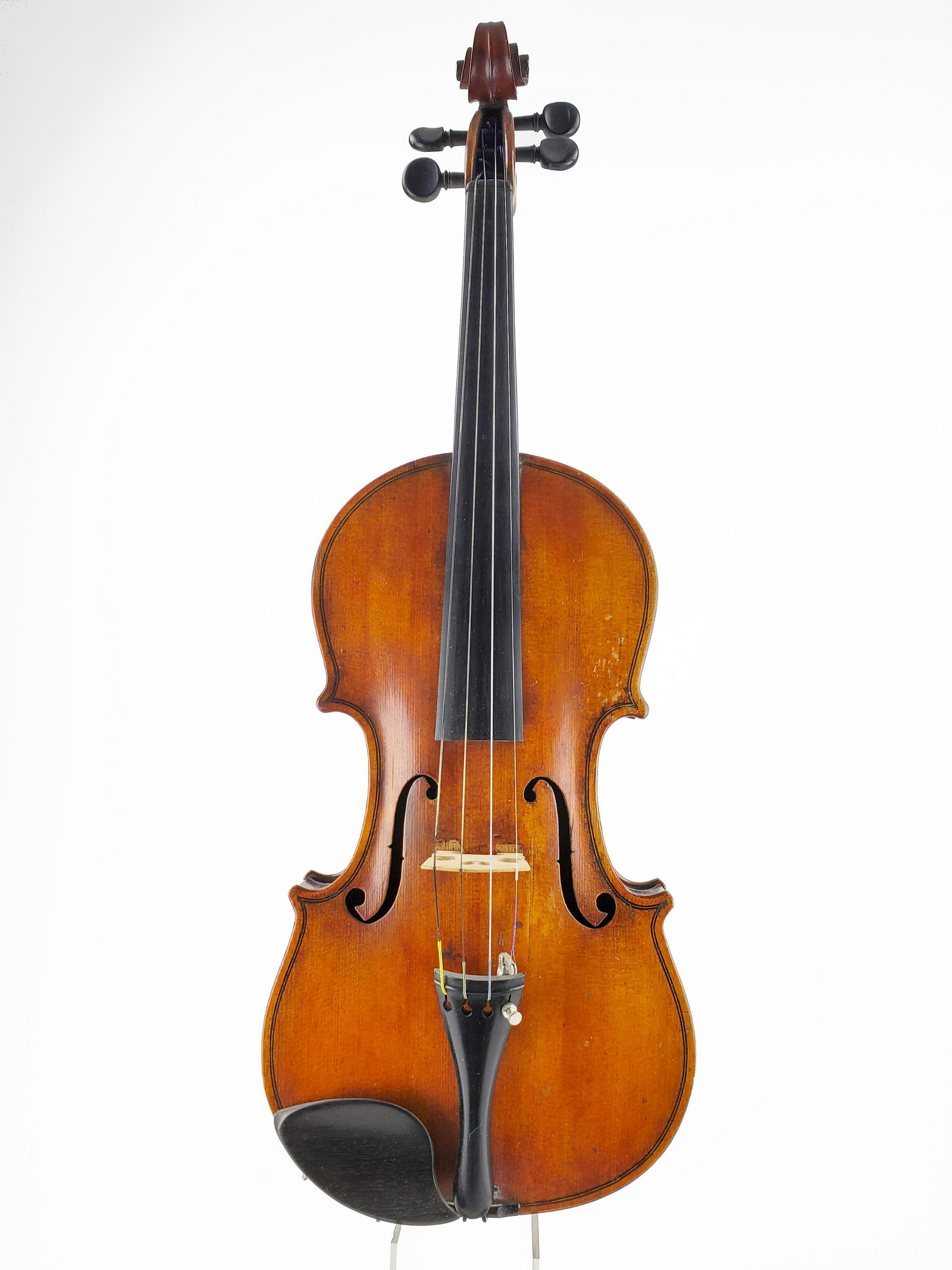 Unmarked American Violin, Late 19th Century (1 of 7)