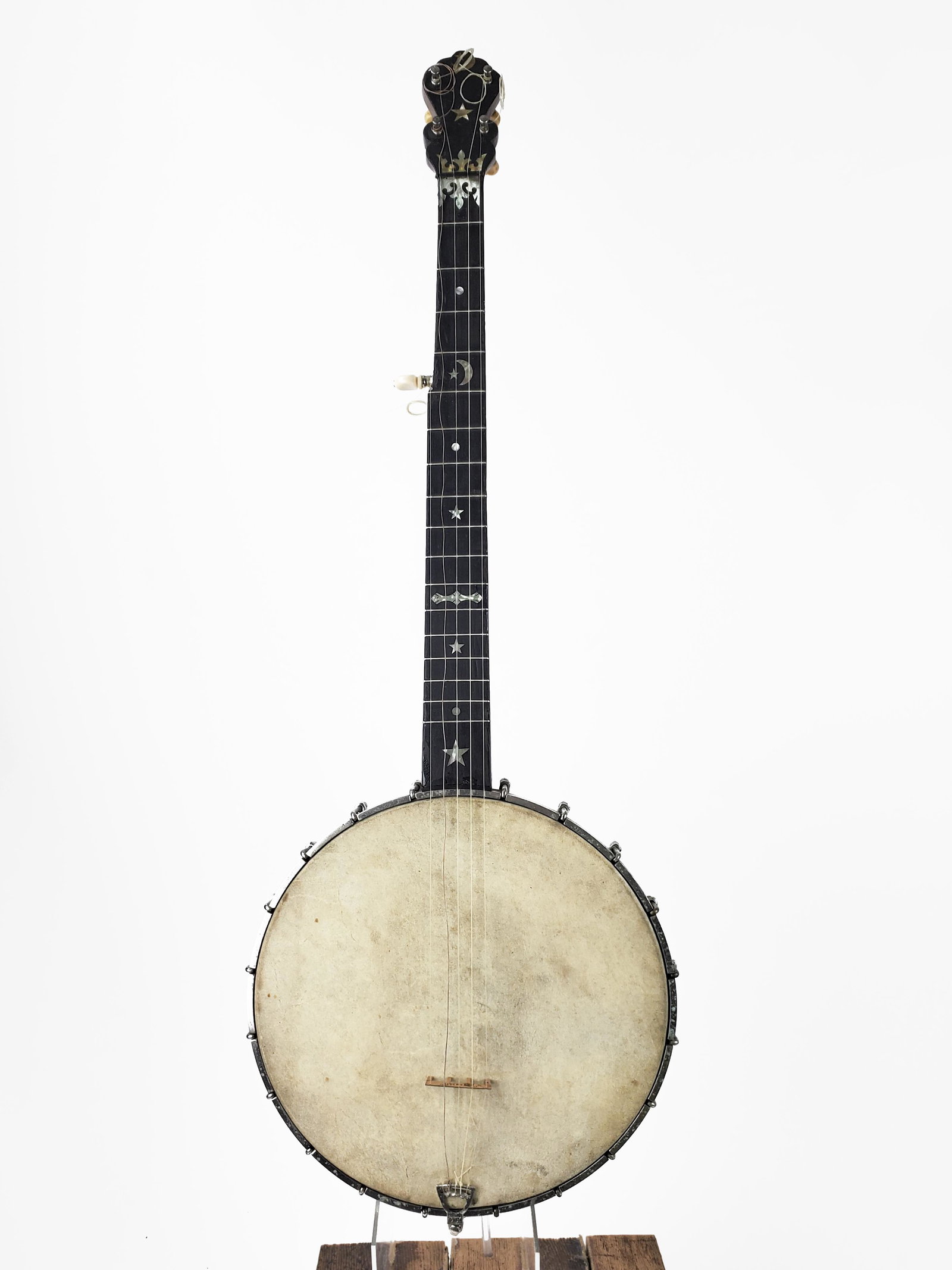 P.F. Douglas Banjo: P.F. Douglas Banjo Newark, NJ. Length: 89cm. The Meisel Collection. This instrument is being sold from The Meisel Collection assembled over a period of forty years by an accomplished attorney from Pri