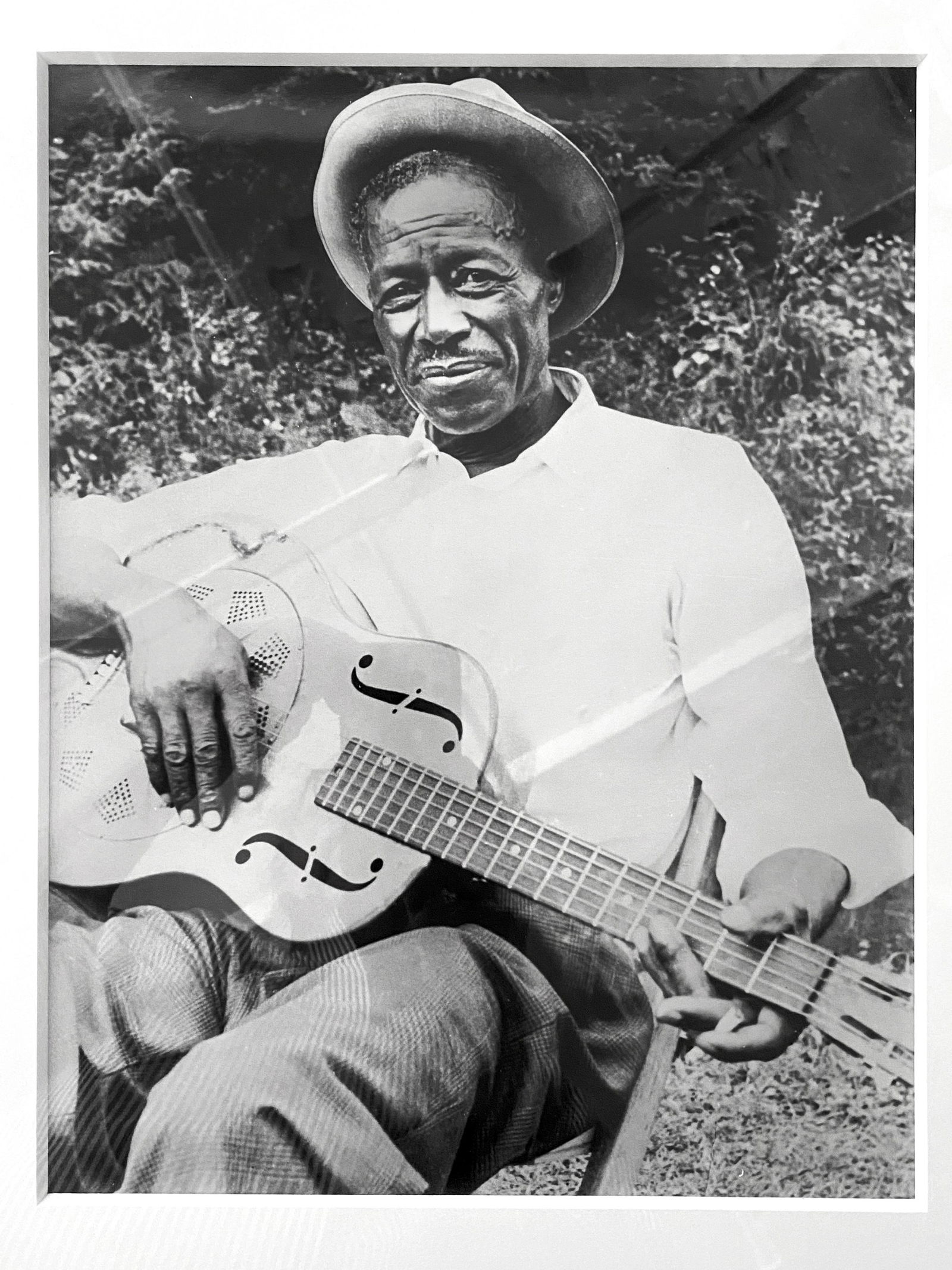Son House, Dick Waterman Photograph (1 of 2)