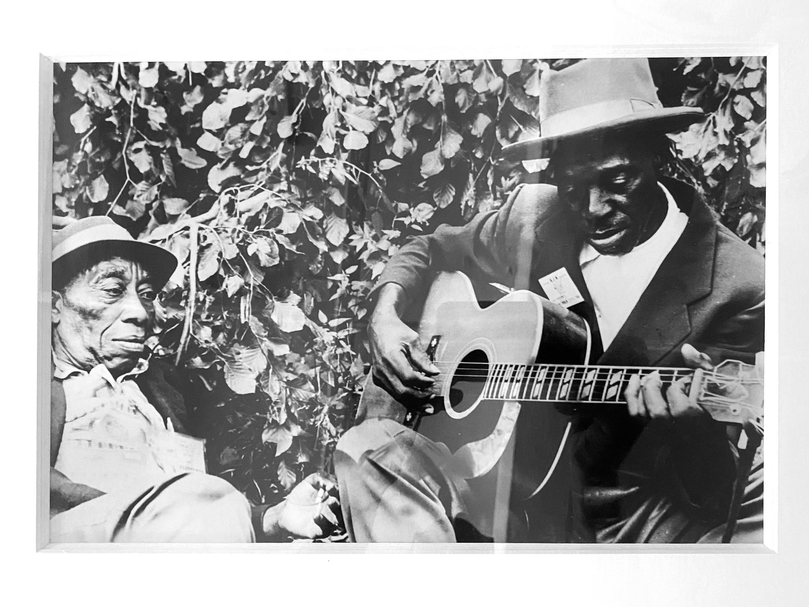 Skip James &  John Hurt, Dick Waterman Photograph (1 of 2)