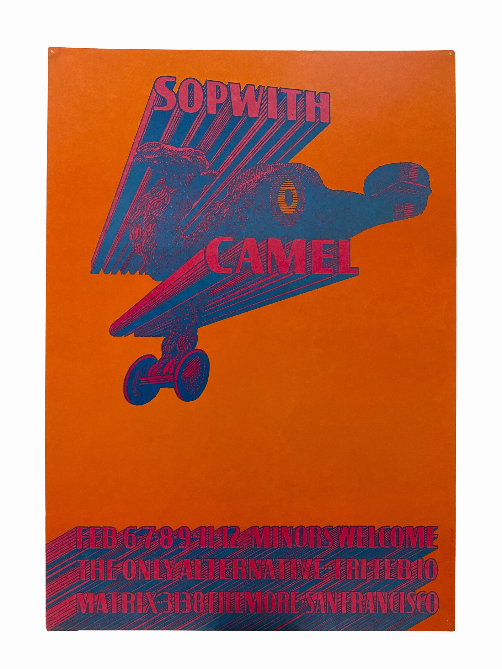 Neon Rose 5, Sopwith Camel Poster (1 of 5)