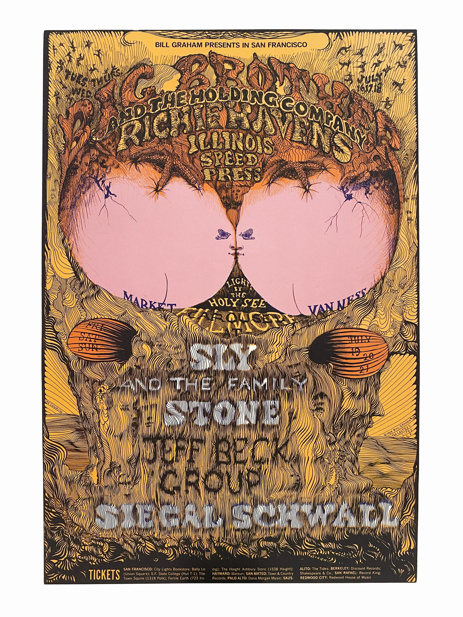 Big Brother & the Holding Company Poster (1 of 5)