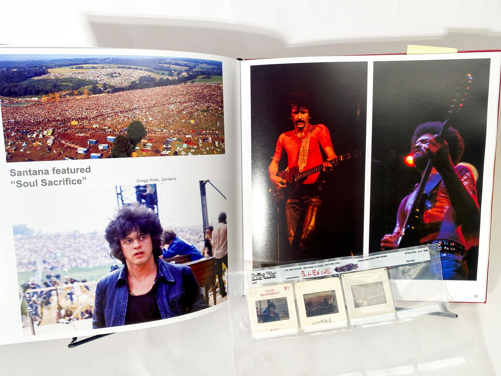 Carlos Santana at Woodstock, 1969 (1 of 2)