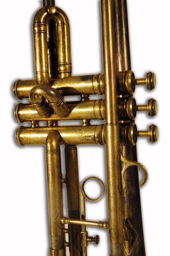 Harry James "King Symphony" 1953 Gold Plated Trumpet Lot 54