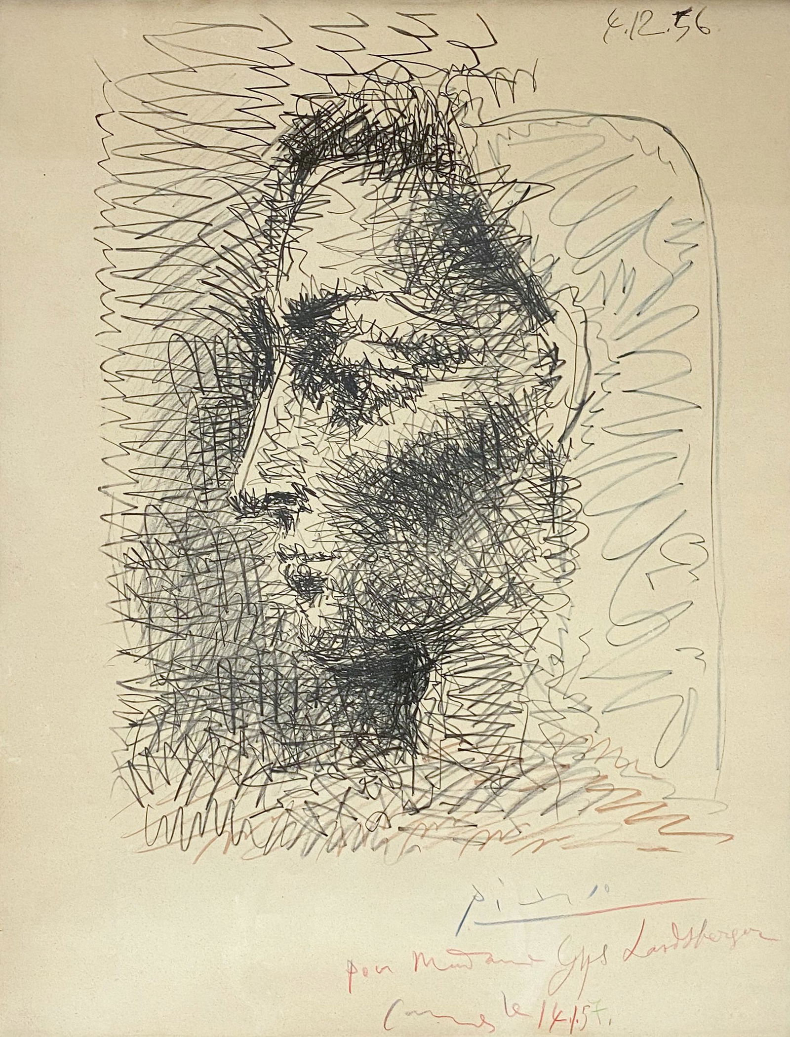Pablo Picasso “Portrait of Jacqueline” (1 of 5)