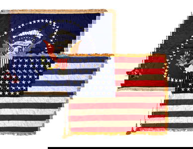 President Eisenhower 49-Star Oval Office Flags