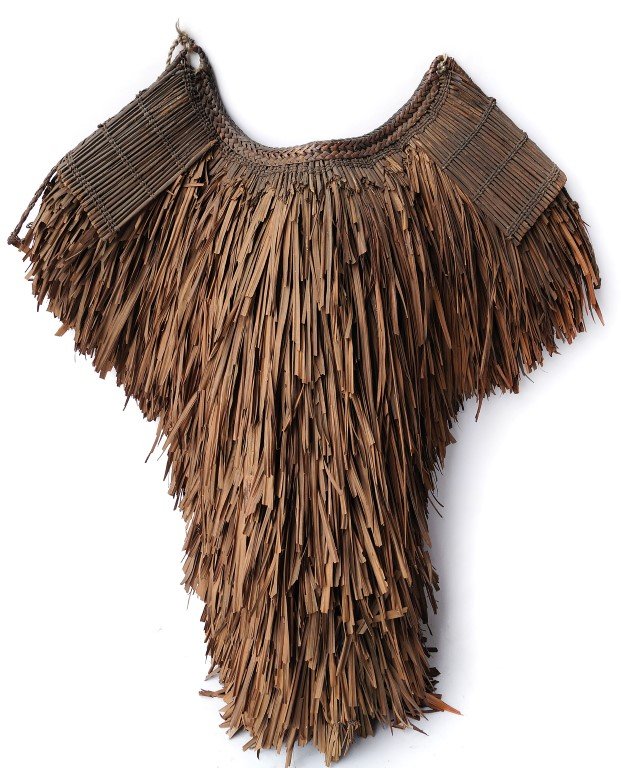 Rain Cape Made From Hay: 30"L 30"W